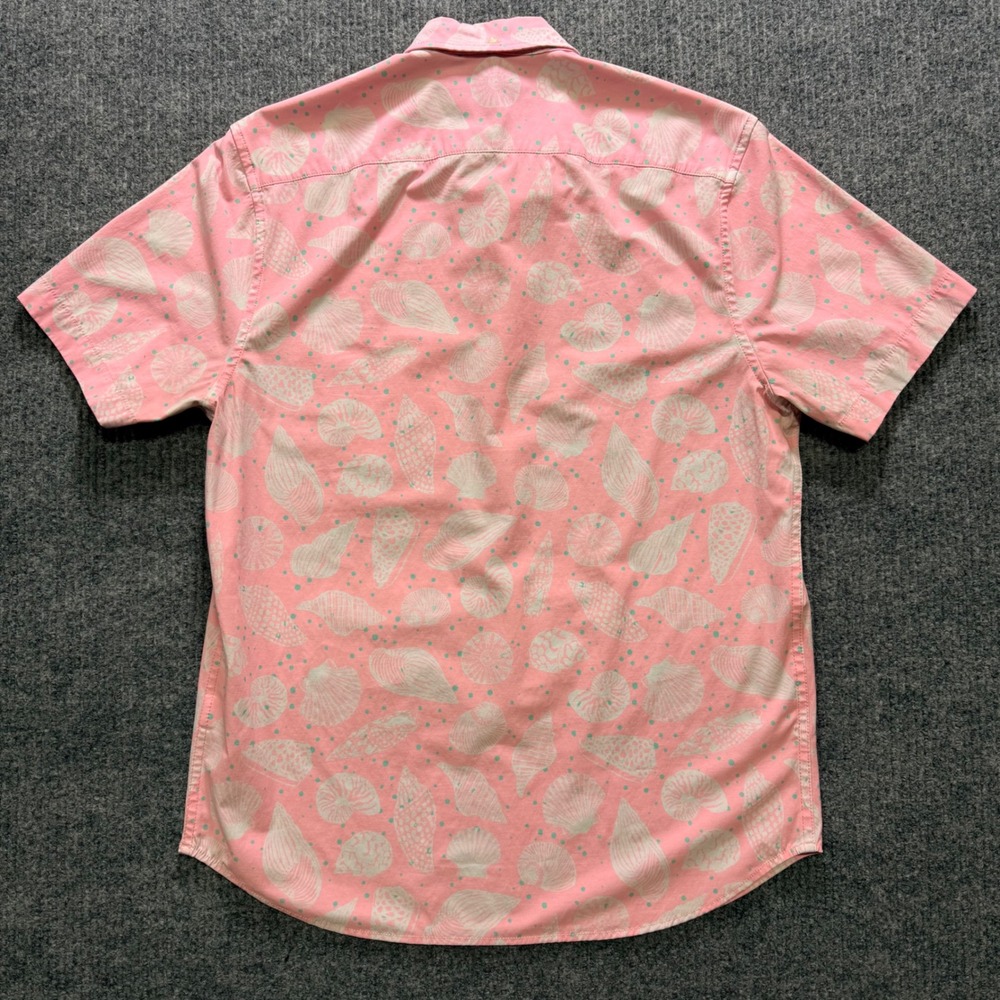 Chubbies Mens Medium Flamingo Print Short Sleeve Popover Lot of 2 Shirts - Picture 16 of 16